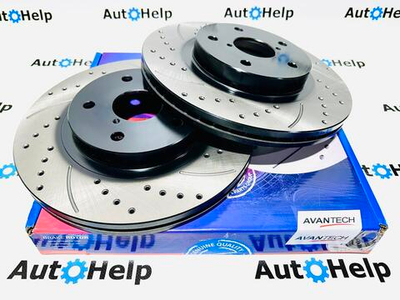 Диск тормозной перфорированный Avantech BR5009FR передний правый 294mm