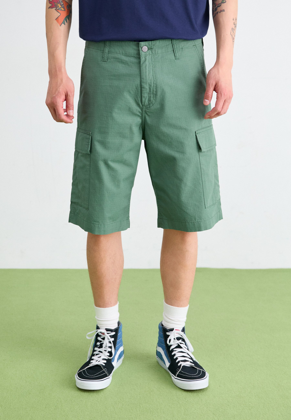 Carhartt WIP COLUMBIA - Шорты - Зелёный