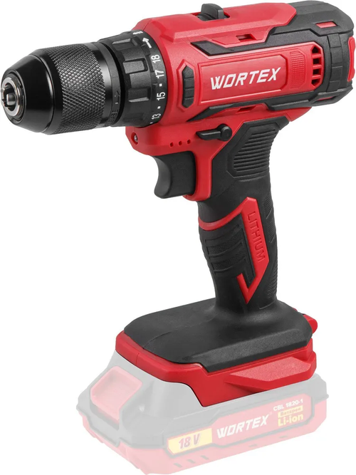 Дрель-шуруповерт аккумуляторная WORTEX BD 1820-1 Li ALL1 SOLO без аккумулятора и зу (0329360)