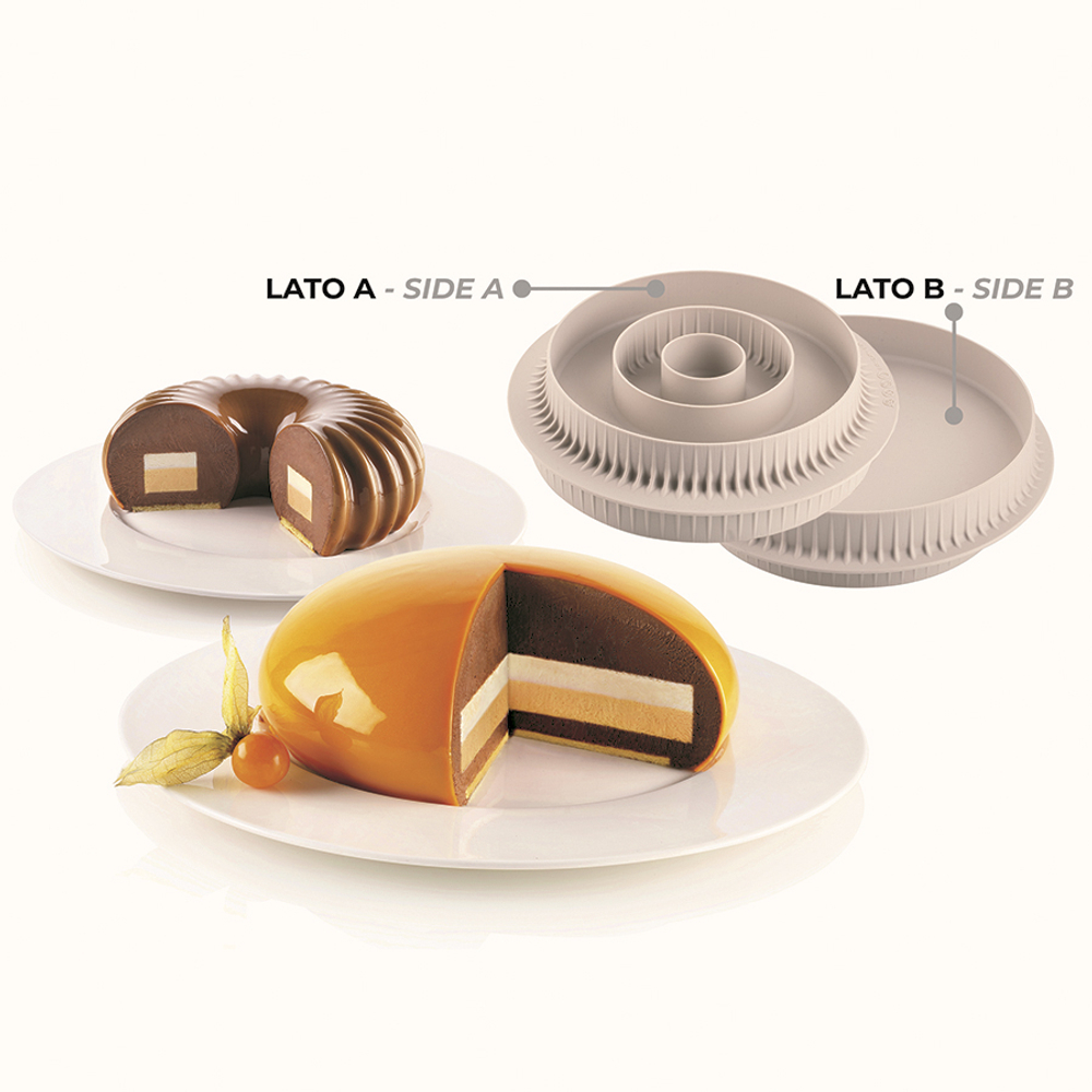 Форма для приготовления тортов и пирожных multi-inserto round