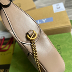 Gucci GG Marmont Half-Moon-Shaped Bag