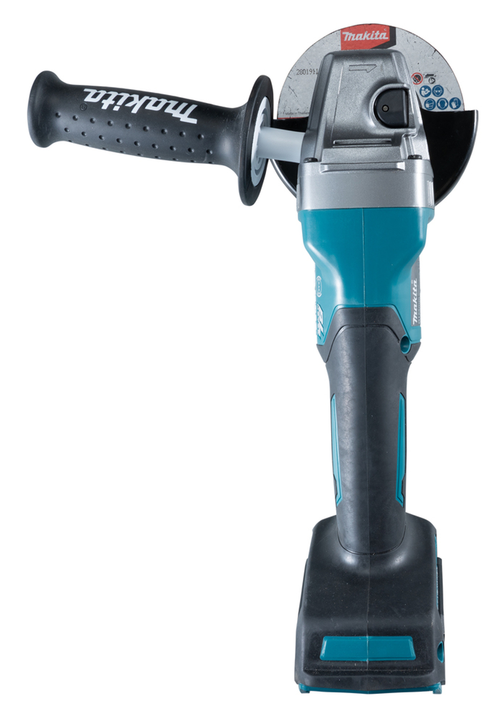 Аккумуляторная угловая шлифовальная машина 115 мм XGT® с широкой клавишей включения GA012GM201 Li-ion 40В XGT 115 мм 8500 об/мин