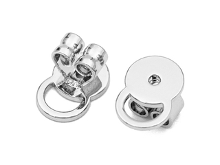 Заглушки с петелькой 9мм, латунь