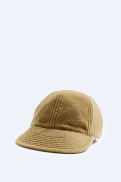 ZARA ДВУСТОРОННЯЯ КЕПКА, ТЕМНО-ОЛИВКОВЫЙ