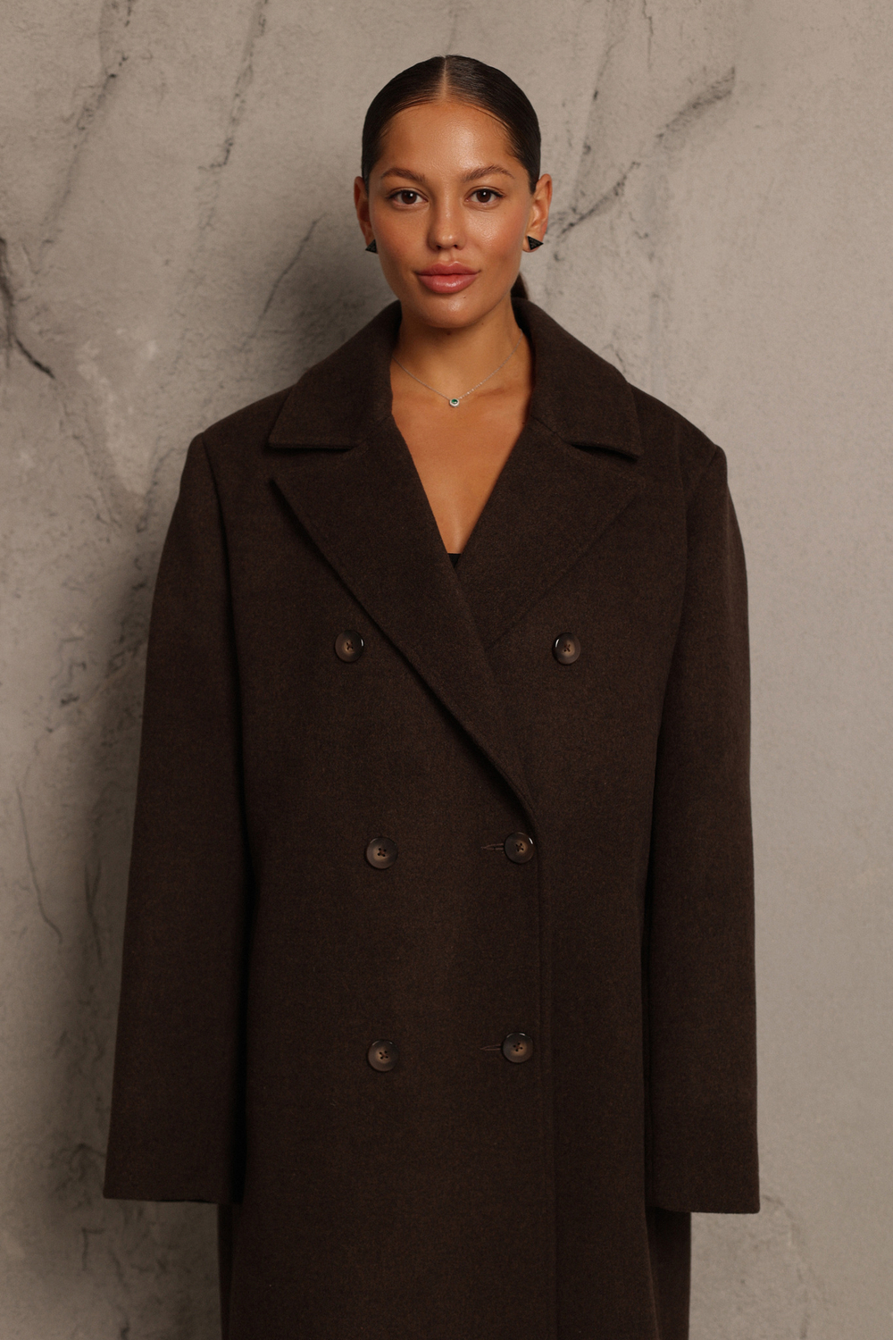 Пальто OVER миди