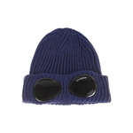 C.P.Company Goggle Detailed Turn-Up Hem Beanie