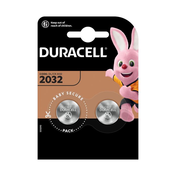 Батарейка Duracell Basic CR2032 (DL2032) литиевая 2BL