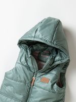 Жилет со съемным капюшоном "Голубая ель"