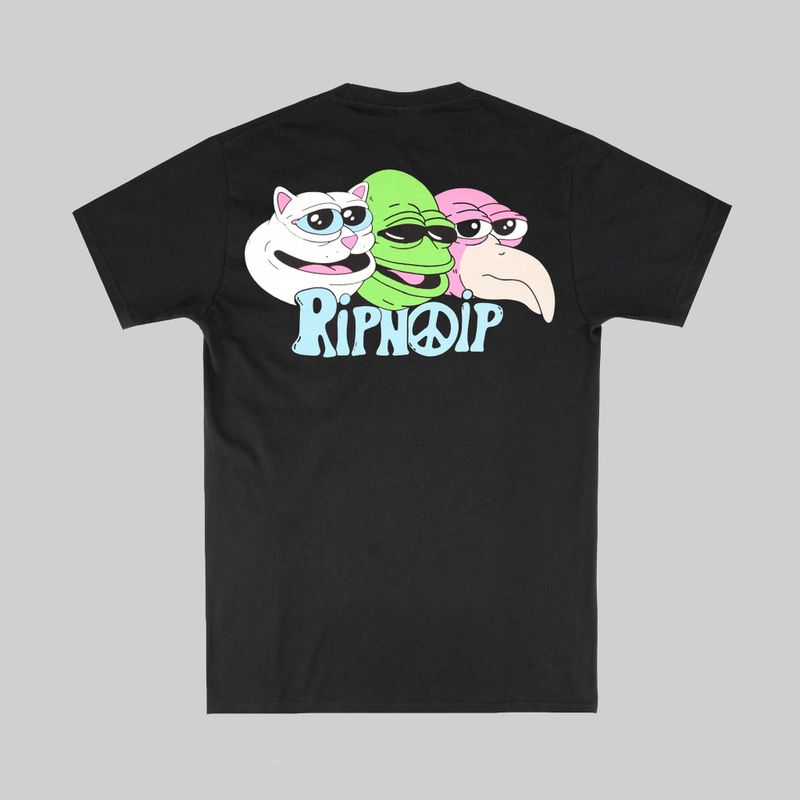 Футболка мужская Ripndip Trio Tee артикул:RND10096 - купить в магазине Дайс