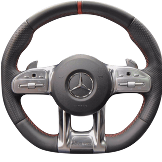 Руль Mercedes-Benz от 2020 без AMG мода(кнопок)