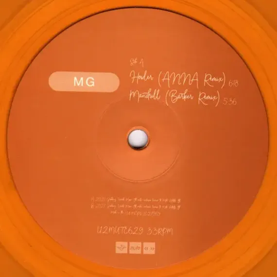 Martin Gore – The Third Chimpanzee Remixed - Coloured Orange&Blue LP