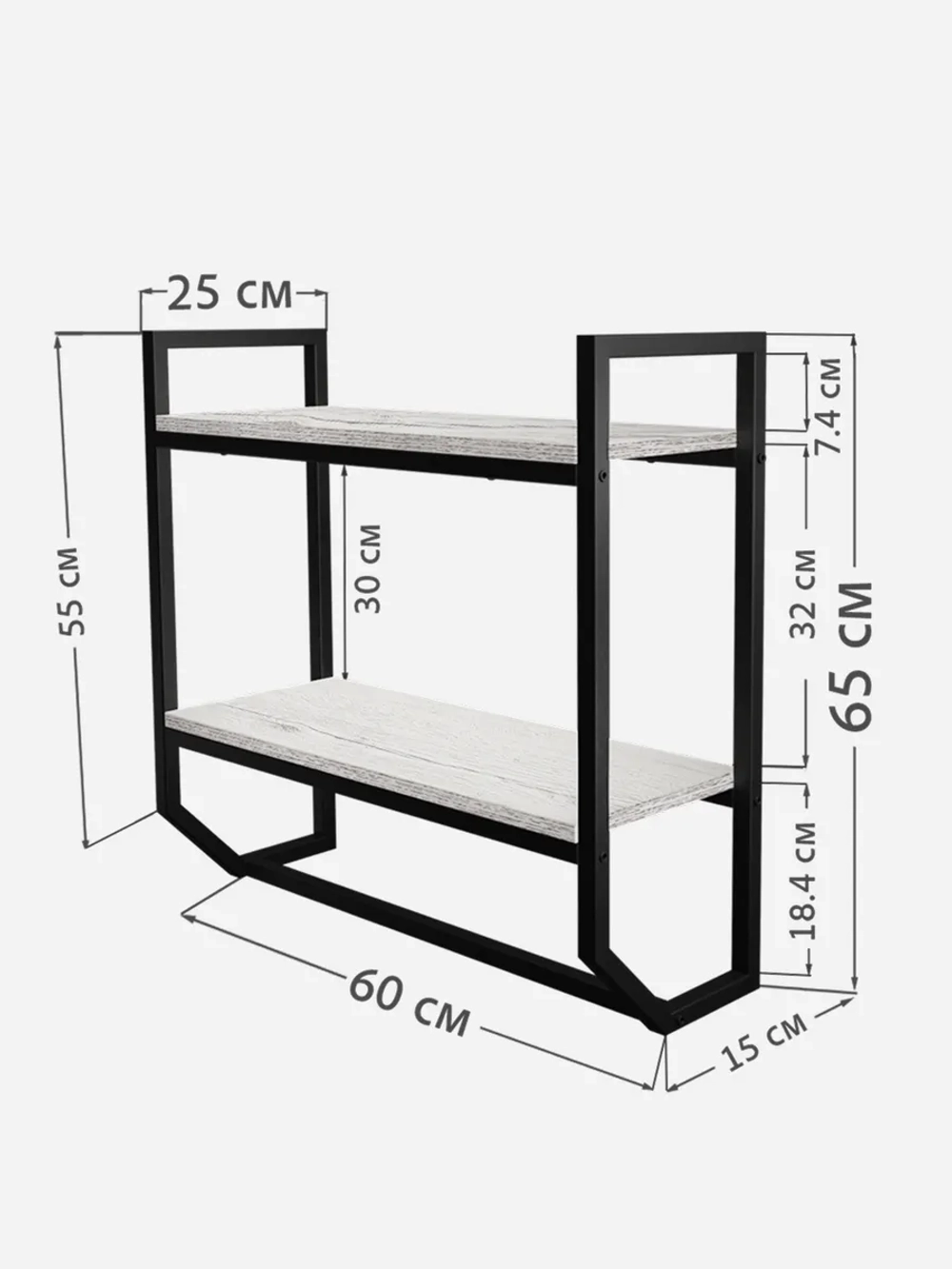 Полка настенная BADKAR