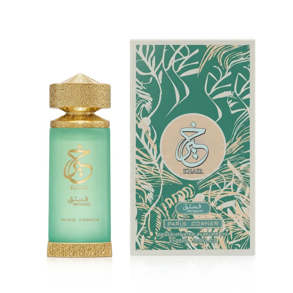 Paris Corner Khair Pistachio Perfumed Oil 25 ml (unisex) Paris Corner Khair Pistachio Perfumed Oil 25 ml (unisex)