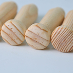 Крючки для вешалки из сосны 10 шт.