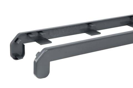 Заглушки торцевые парные 350 мм антрацит