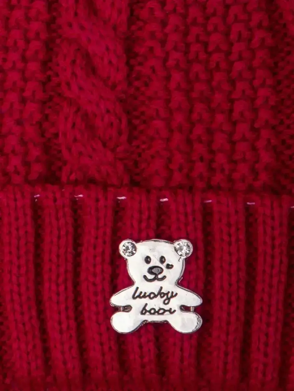 Шапка вязаная демисезонная для детей