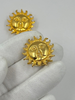 Накладка на пуговицу Солнце