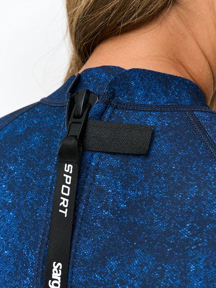 Гидрокостюм женский Sargan Sport 1002/MBL 2 мм синий микс