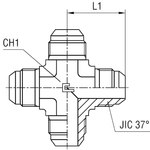 Соединение PX JIC 1/2"