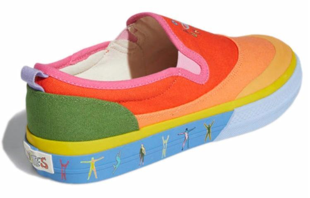 Кроссовки Adidas Originals Nizza Slip-On Pride