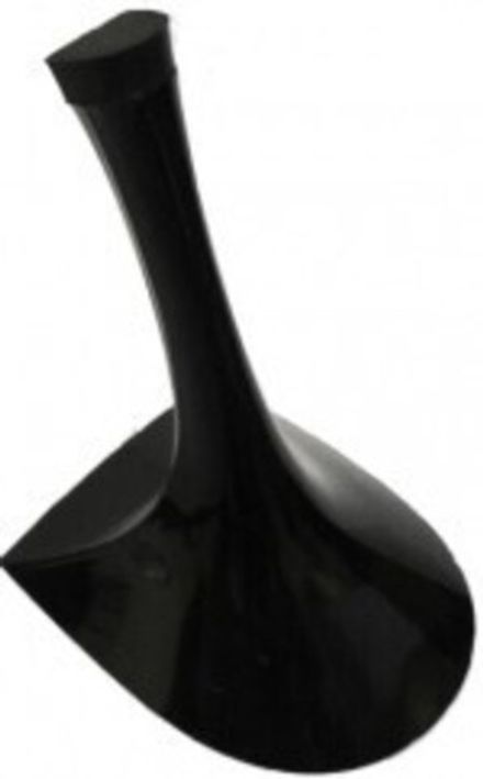 Каблуки женские ABS 6388, 90 мм, черный лаковый