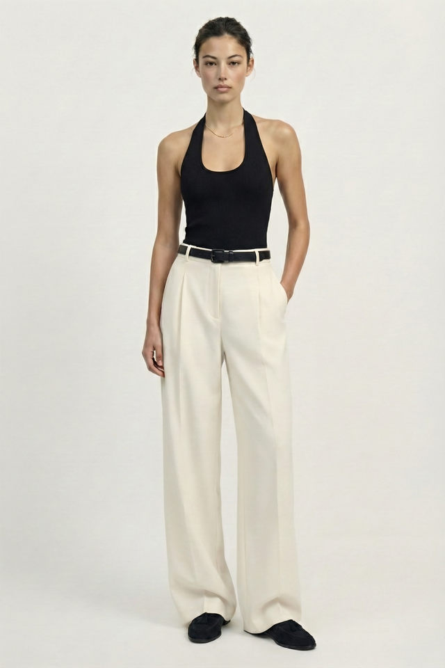 Топ с вырезом халтер