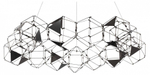 Подвесная люстра Odeon Light Trellis 5087/68L