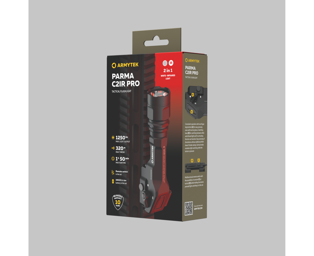 ARMYTEK - Фонарь PARMA C2IR PRO ( свет - белый - инфракрасный )