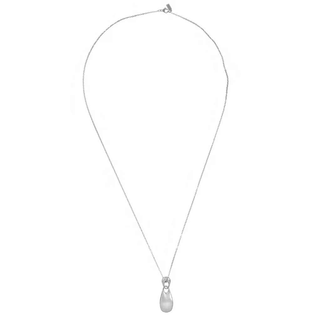 Колье Dansk Copenhagen, Courage Waterproof, с подвеской в форме капли, DNSK26.1-9W2507006 (серебрист