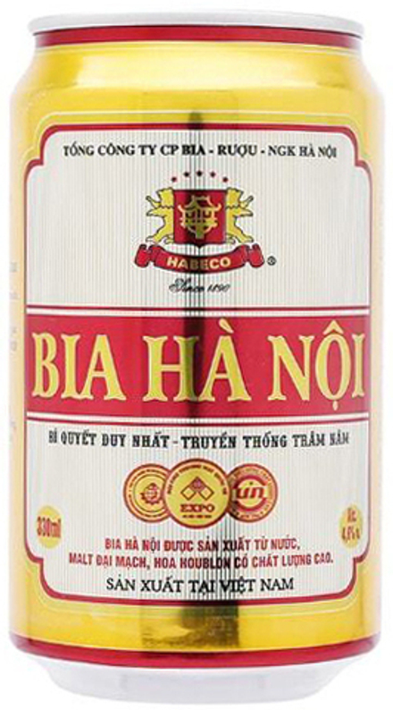 Пиво Ханой Бир / Hа Noi Beer 0.33 - банка