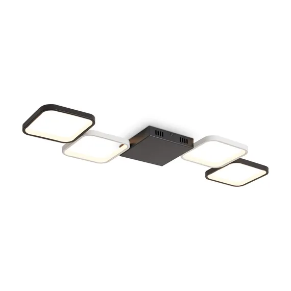 Потолочный светильник FR6201CL-L120BW Нео Гео / Neo Geo 120 Вт LED с пультом ДУ Freya fr6201cl-l120bw