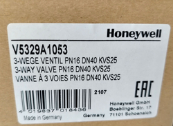 Клапан трёхходовой Honeywell V5329A1053 DN40 PN16 Kvs-25