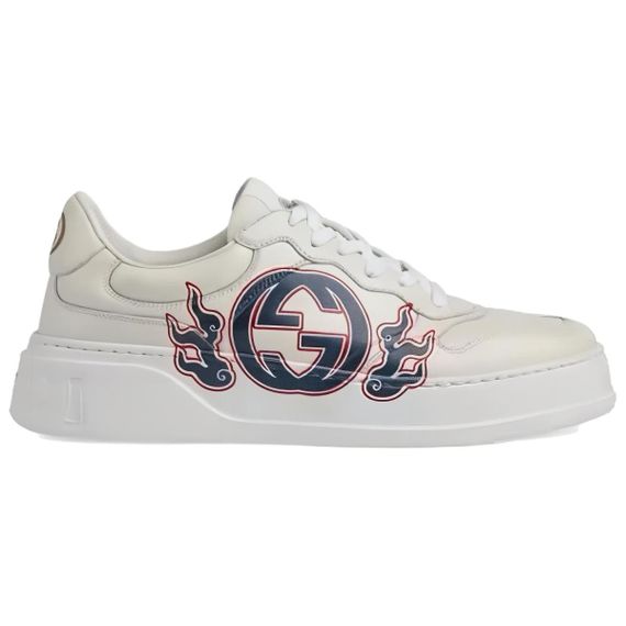 Gucci Lace-up Low-Top 'White'