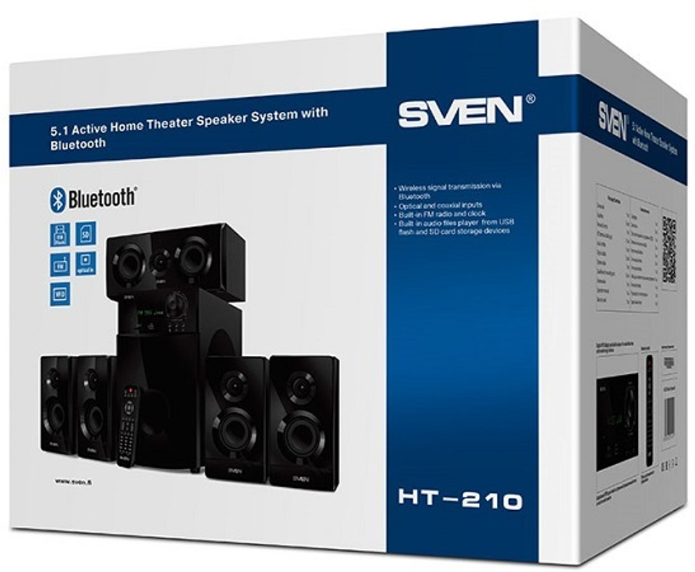Компьютерная акустика 5.1 Sven HT-210