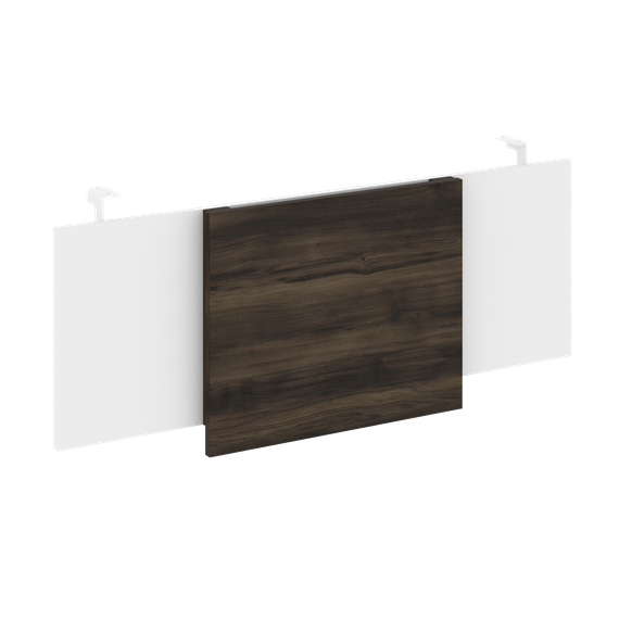 Onix Direct Царга стола руководителя O.M-CSR-3 Белый Бриллиант/Дуб Мали/Металл Белый 1140*450*54