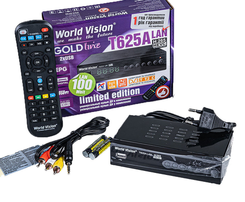 Цифровая приставка DVB-T2 World Vision