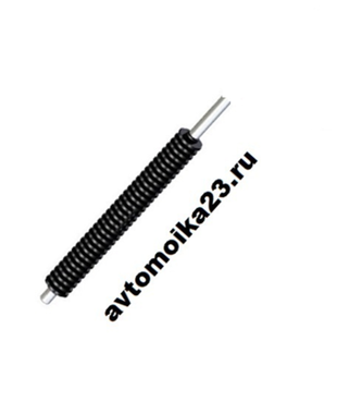 Копье литое для турбофрез L=40cm (прямое), 1/4внеш-1/4внеш, оцинк.сталь