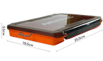 Коробка Nautilus NB1-255OR 7отд. 255x195x35мм Orange