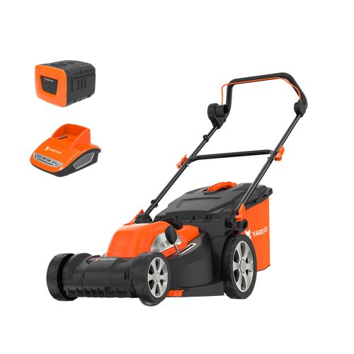 Газонокосилка аккумуляторная YARD FOX EL 4045 B SET