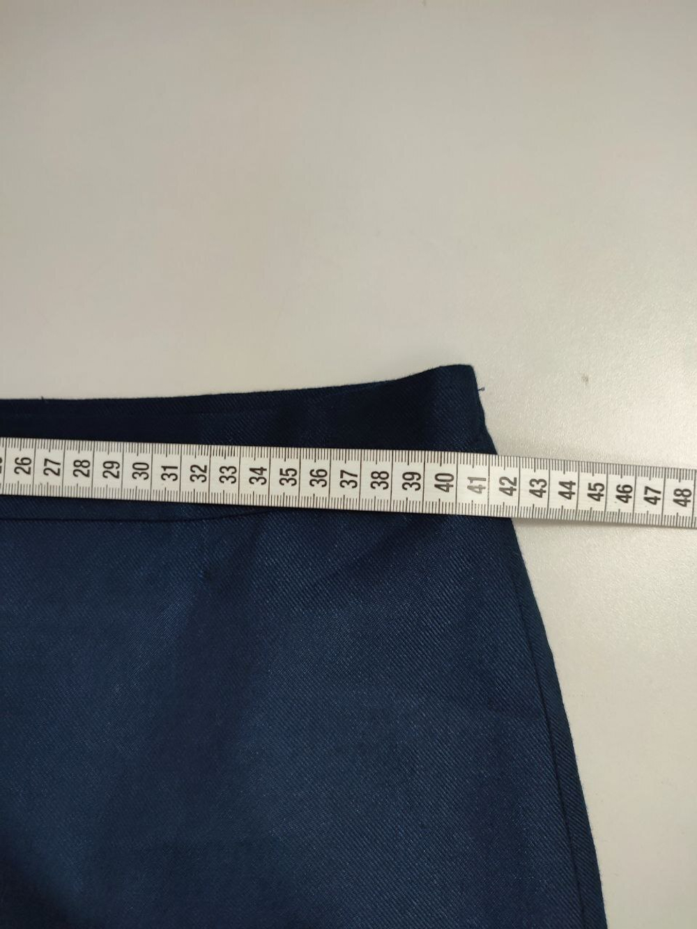 Юбка темно-синяя 48 размер, новая