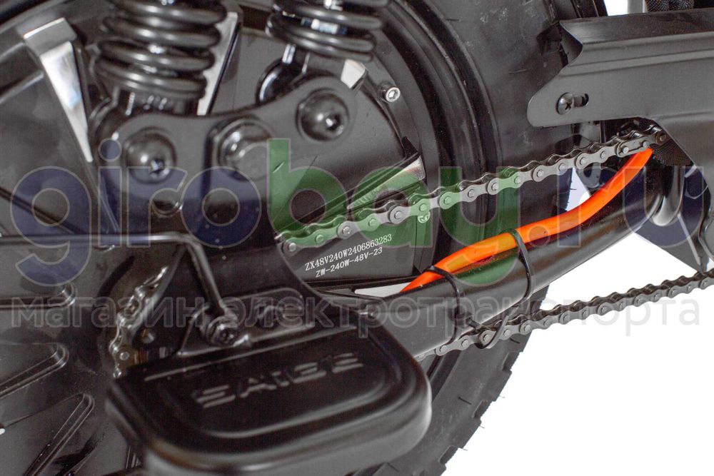 Электровелосипед SAIGE MONSTER GI 240W (60V/40Ah) - с двумя АКБ по 20Ah фото №14