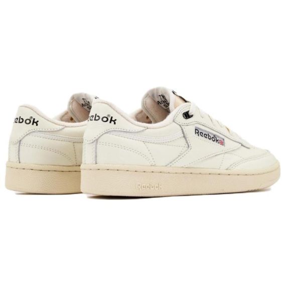 reebok Club C Series Кроссовки для скейтбординга Низкие Бежевые Унисекс