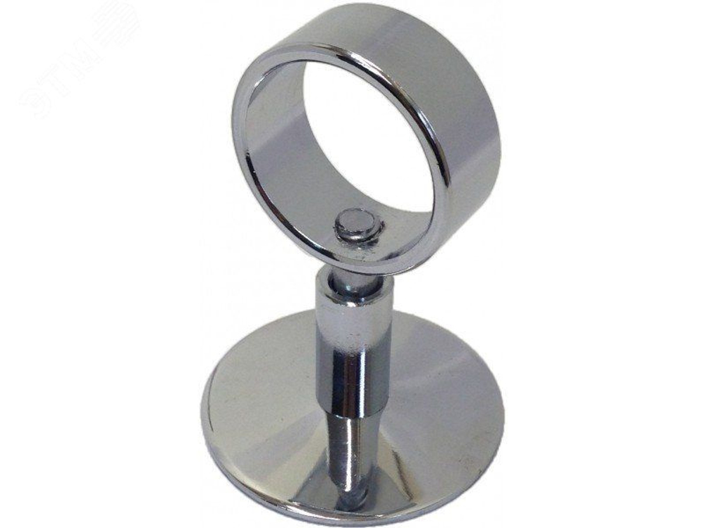 Крепеж д/ПС пластм.хром кольцо 25