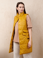 Жилет женский "Наоми" горчица