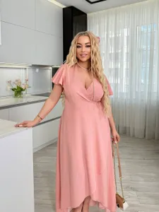 Платье на запах УК-1964-10 Фабрика Моды