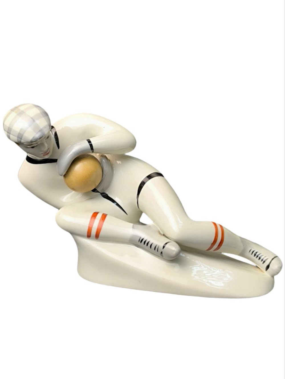 Фарфоровая статуэтка "Вратарь Яшин" (Полонне ЗХК)