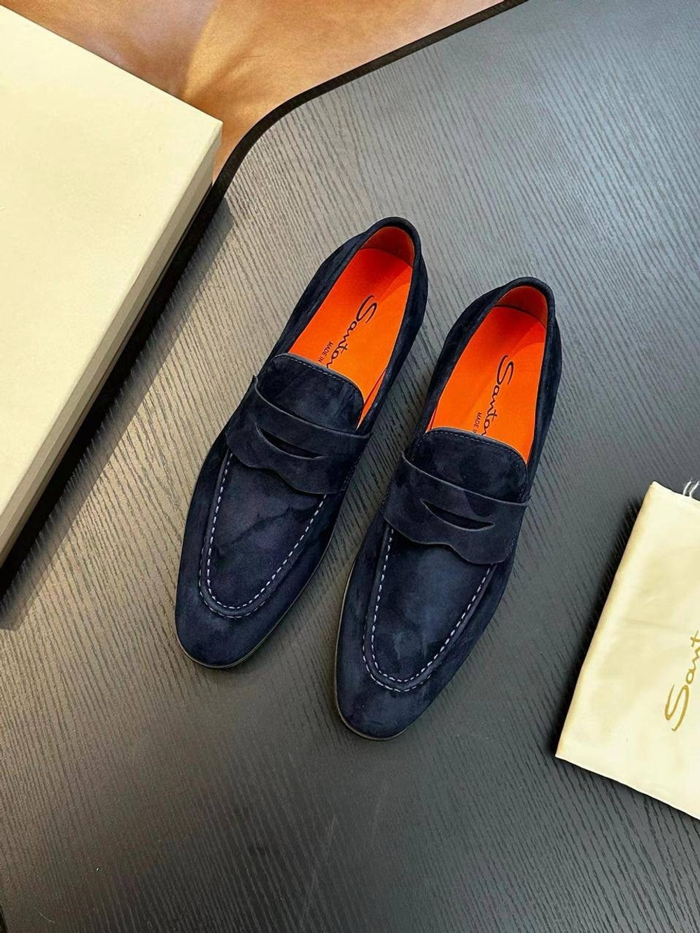 Лоферы Santoni