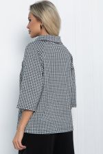 Джемпер Эдельвейс (черно-белый) Б11485 LT Collection