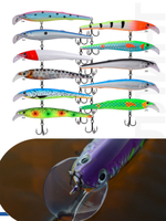 Воблер для троллинга (судак, щука, лосось) LureMax STINKA 110F MDR-230 12 г.,заглубление от 2-3,2м.