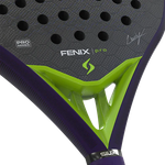 Ракетка для падел Siux Fenix Pro Glow Purple 2026 черно-фиолетовая